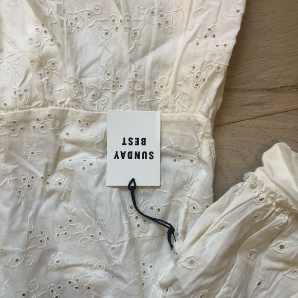 White OREGOLD Aritzia DRESS Sunday Best <3 - Picture 4 of 8